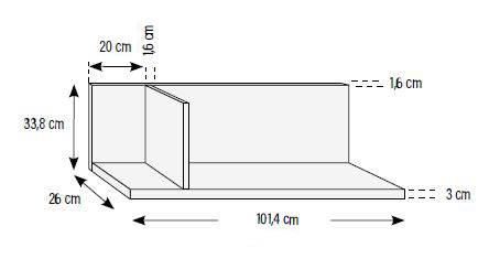 Estantes de pared para habitaciones juveniles de Muebles Orts