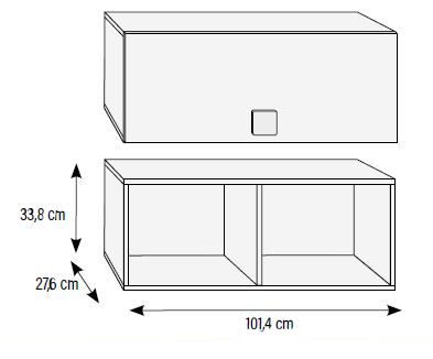 Módulos de pared para habitaciones juveniles de Muebles Orts