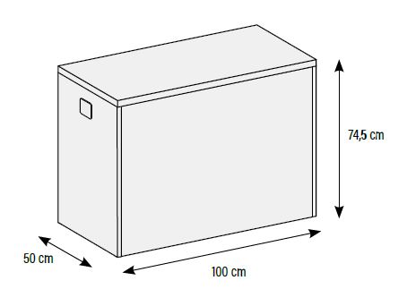 Arcones con escritorio para habitaciones juveniles de Muebles Orts