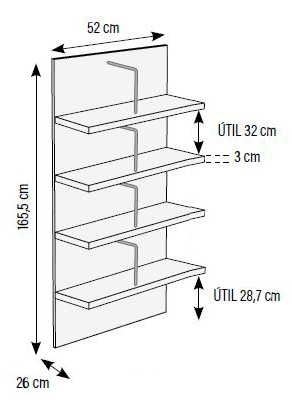 Patas de escritorio para habitaciones juveniles de Muebles Orts