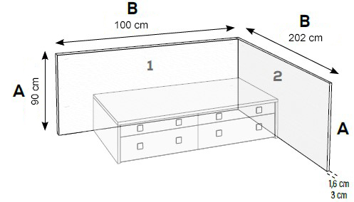 Friso de Camas compactas para habitaciones juveniles de Muebles Orts