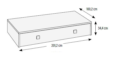 Camas compactas para habitaciones juveniles de Muebles Orts