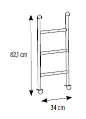 Escaleras de Literas para habitaciones juveniles de Muebles Orts