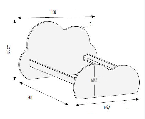 Camas para habitaciones juveniles de Muebles Orts