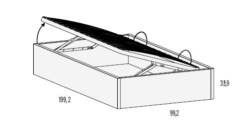 Camas elevables para habitaciones juveniles de Muebles Orts