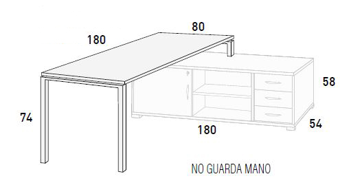 Escritorio para teletrabajo de Muebles Orts