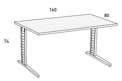 Escritorio para teletrabajo de Muebles Orts