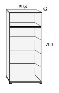 Librerías para teletrabajo de Muebles Orts