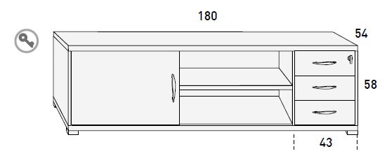 Módulos de escritorio para teletrabajo de Muebles Orts
