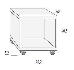 Mesitas para habitaciones juveniles de Muebles Orts