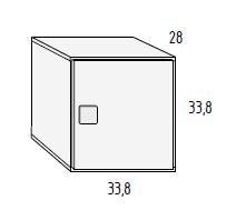 Cubos de colgar para habitaciones infantiles de Muebles Orts