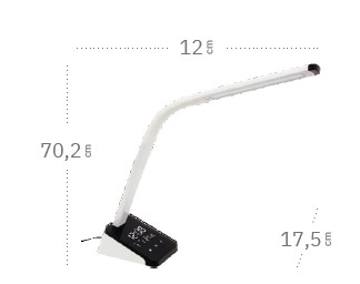 Medidas del flexo Chaco de Fabrilamp