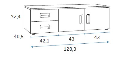 Muebles auxiliares para habitaciones juveniles de Glicerio Chaves