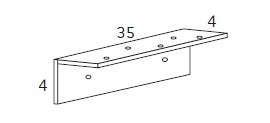 Soporte de mesa de despacho para zonas de teletrabajo de Glicerio Chaves