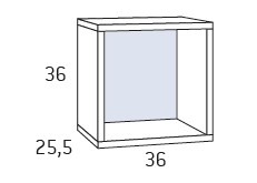 Cubo de colgar para habitaciones juveniles de Glicerio Chaves