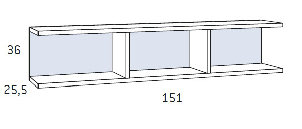 Estanterías de colgar para habitaciones infantiles de Glicerio Chaves