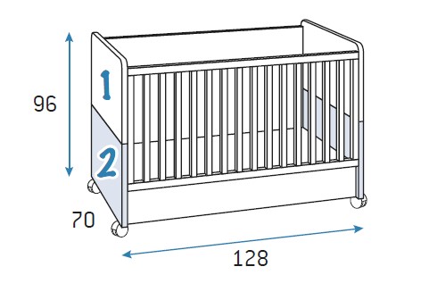 Cunas para habitaciones infantiles de Glicerio Chaves