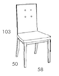 Medidas de la silla de Grupo Seys