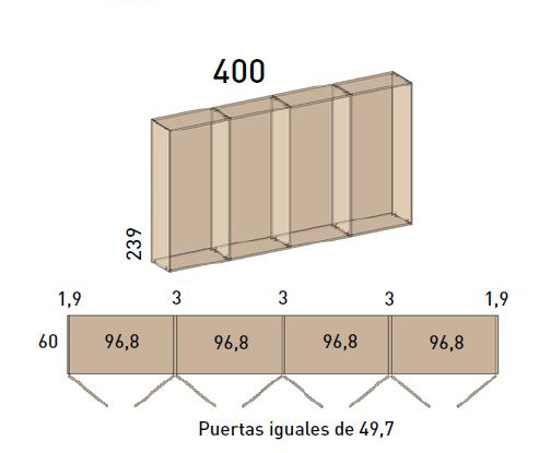 Armarios para dormitorios de Jota Jota Pe