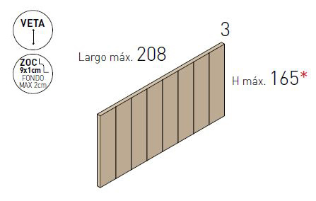 Cabeceros de cama para dormitorios de Jota Jota Pe