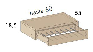 Pantaloneros de armarios para dormitorios de Jota Jota Pe