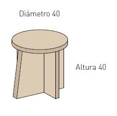 Mesitas de noche para dormitorios de Jota Jota Pe