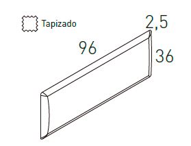 Cabezales tapizados para habitaciones juveniles de Jota Jota Pe