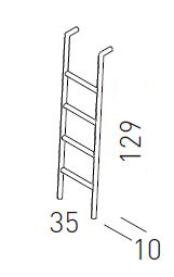 Escaleras de camas abatibles para habitaciones juveniles de Jota Jota Pe