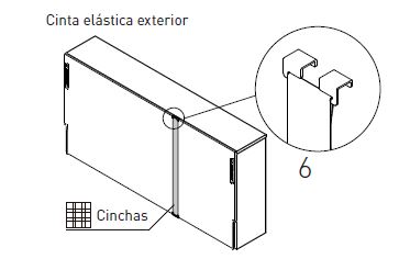 Cinchas de camas abatibles para habitaciones juveniles de Jota Jota Pe