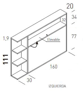 Cabezales de camas para habitaciones juveniles de Jota Jota Pe