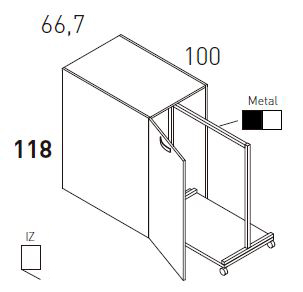 Módulos con puertas para habitaciones juveniles de Jota Jota Pe