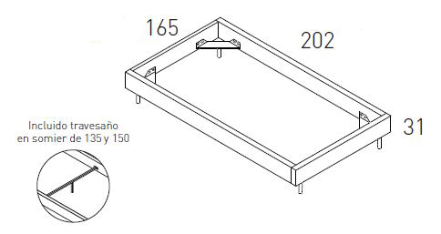 Camas para habitaciones juveniles de Jota Jota Pe