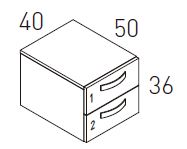 Cajoneras para habitaciones juveniles de Jota Jota Pe