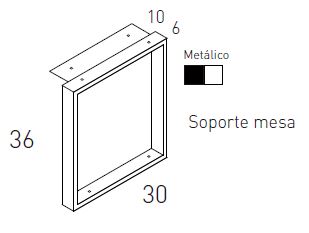 Patas de mesas de estudio para habitaciones juveniles de Jota Jota Pe