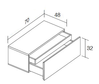 Mesitas para dormitorio de LaGrama