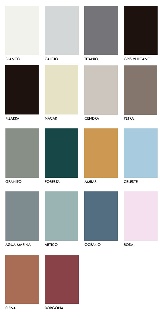 Colores Lacados del Catálogo Día de LaGrama