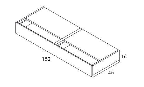 Muebles con cajón para salón de LaGrama