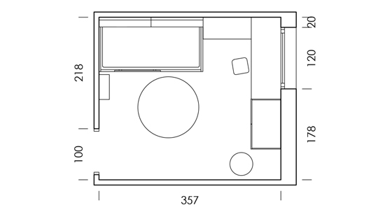 Medidas dormitorio juvenil