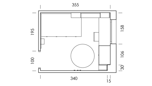 Medidas dormitorio juvenil