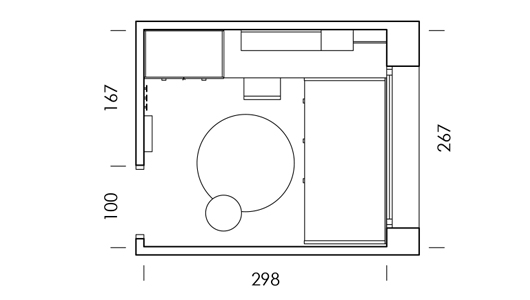 Medidas dormitorio juvenil