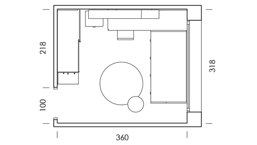 Medidas dormitorio juvenil