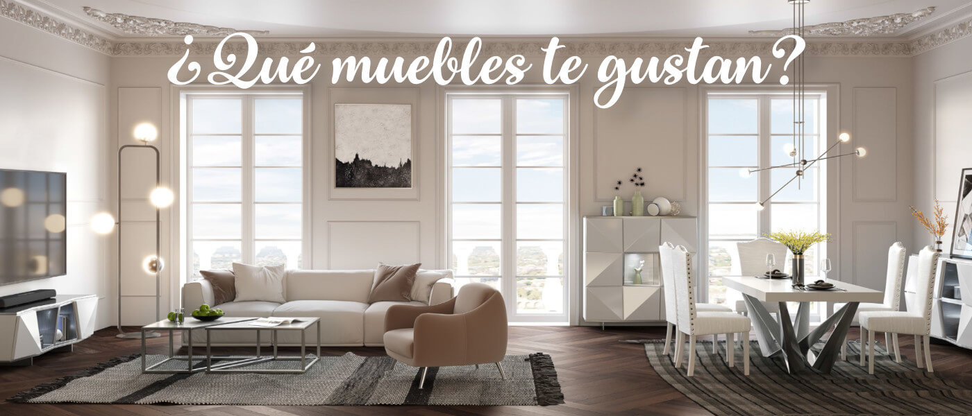 Estilos de muebles en nuestra tienda de Madrid