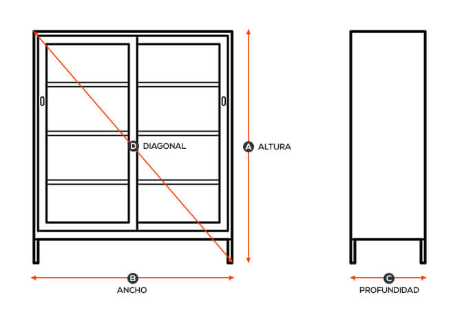 ✅ Mueble bar para salón de AMR - Muebles Valencia ® Acabado A Laca Mate 30  AMR Acabado B Chapa Roble Mate 68 AMR