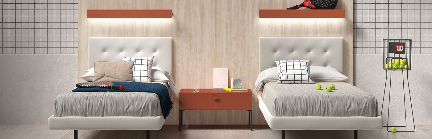 Descubre las habitaciones juveniles y camas abatibles de Arasanz en Muebles Valencia (Madrid)