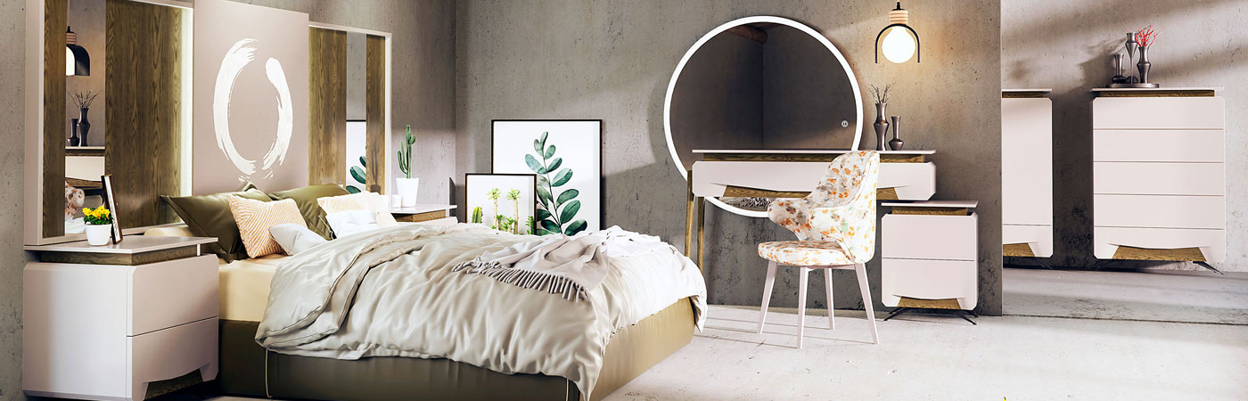Descubre los salones, comedores y dormitorios de Huertas Furniture en Muebles Valencia (Madrid)
