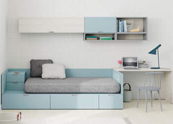 Dormitorios Juveniles en Muebles Valencia, tu tienda de muebles en Madrid