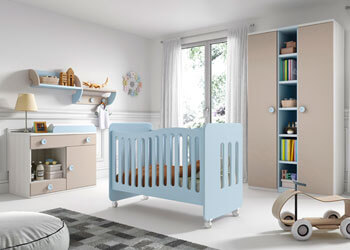 Dormitorios Infantiles y para bebé en Muebles Valencia, tu tienda de muebles en Madrid
