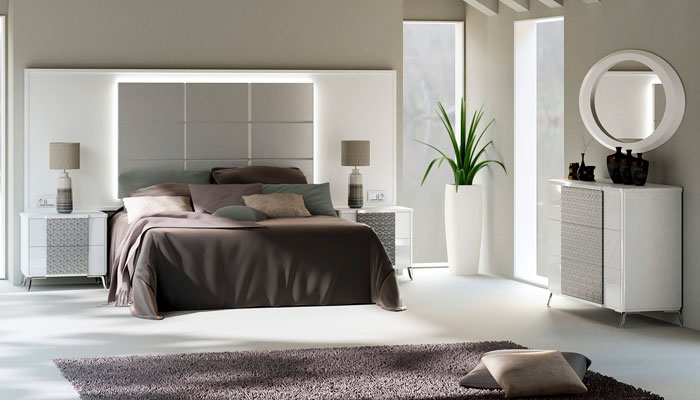 Dormitorio de matrimonio de Huertas Furniture